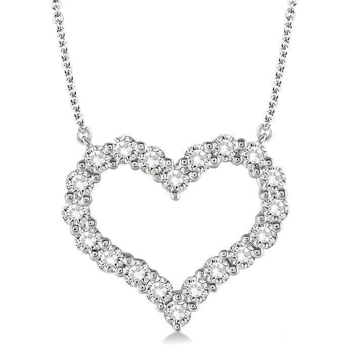 Quiana Helios Heart Shape Diamond Pendant