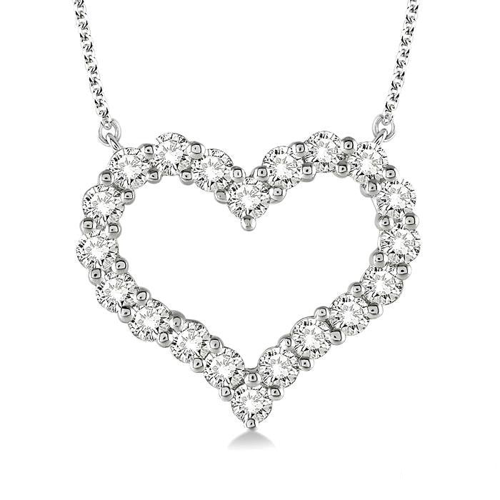 Orion Seraph Heart Shape Diamond Pendant
