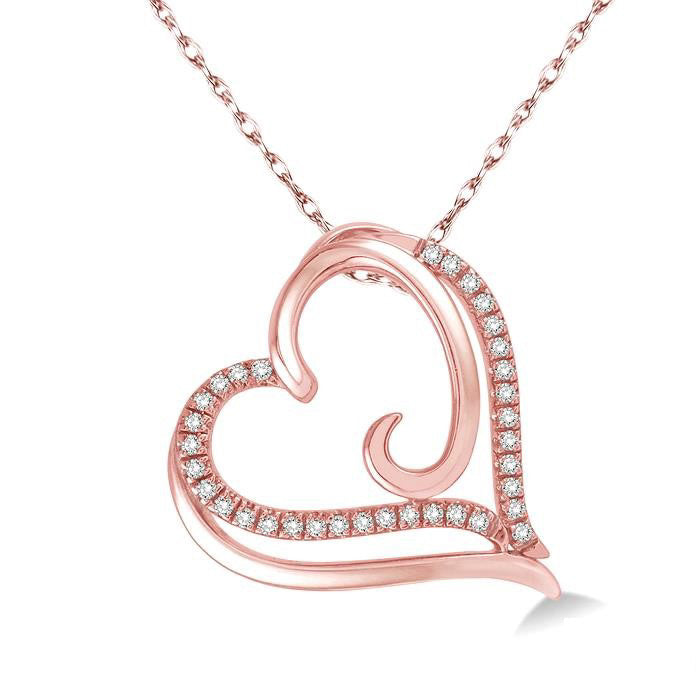 Elysian Kaia Heart Shape Diamond Fashion Pendant