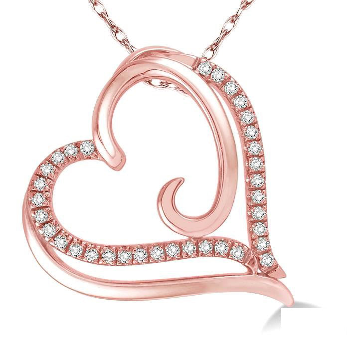 Elysian Kaia Heart Shape Diamond Fashion Pendant