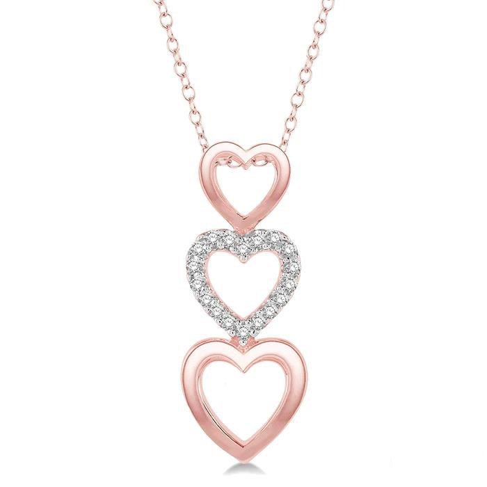 Paragon Umbria Heart Shape Diamond Pendant
