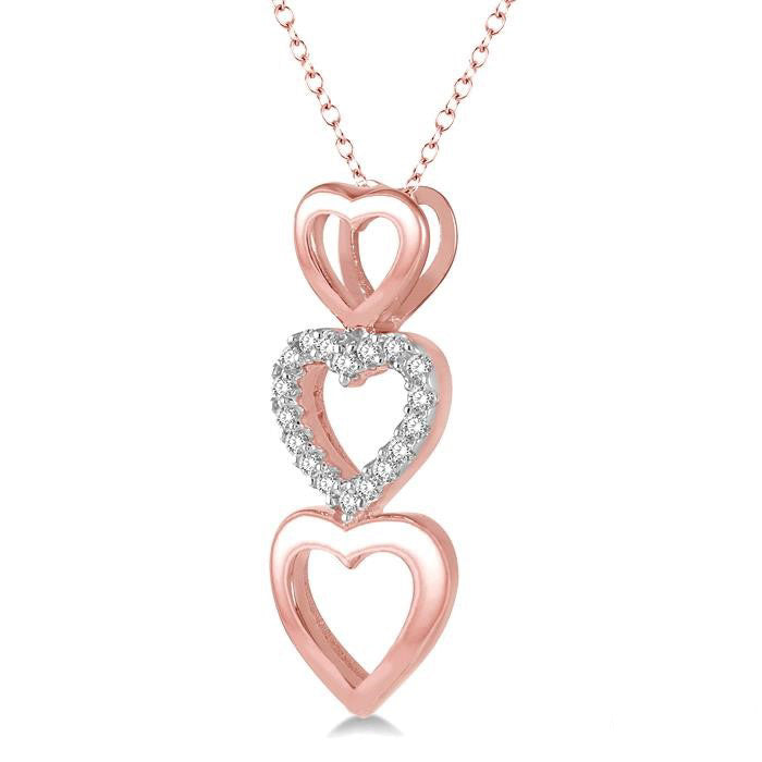 Paragon Umbria Heart Shape Diamond Pendant