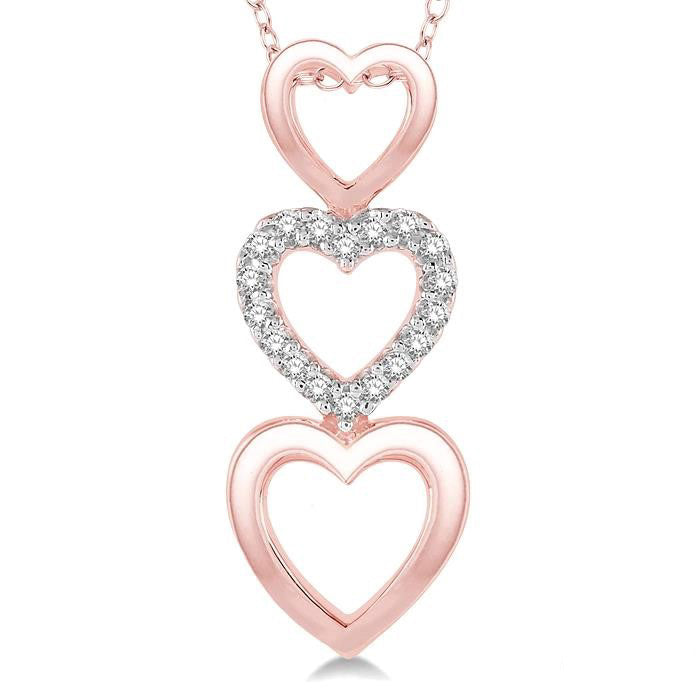 Paragon Umbria Heart Shape Diamond Pendant