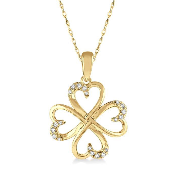 Calypso Ivy Heart Shape Diamond Fashion Pendant
