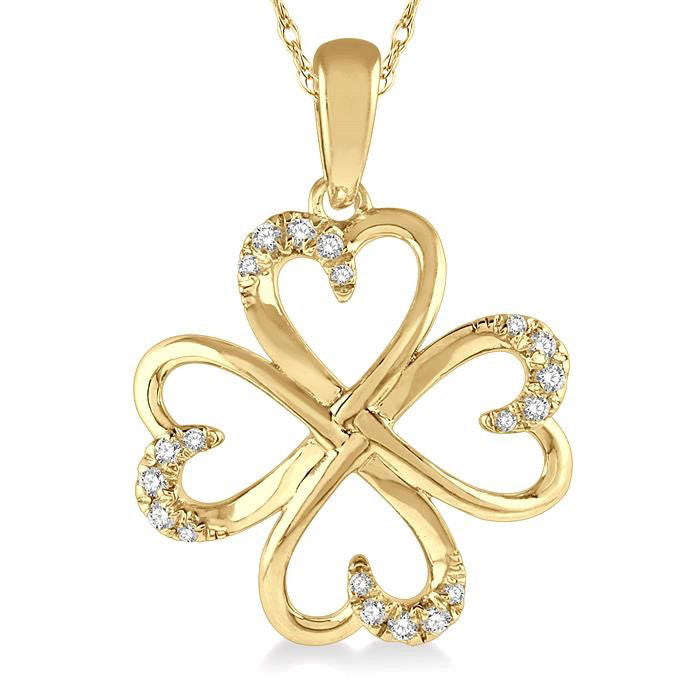 Calypso Ivy Heart Shape Diamond Fashion Pendant