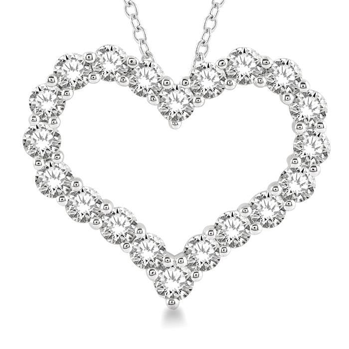 Wynn Zenith Heart Shape Diamond Fashion Pendant