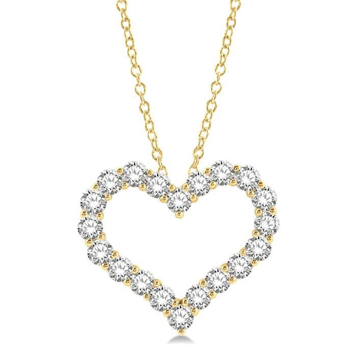 Noblesse Orion Heart Shape Diamond Fashion Pendant