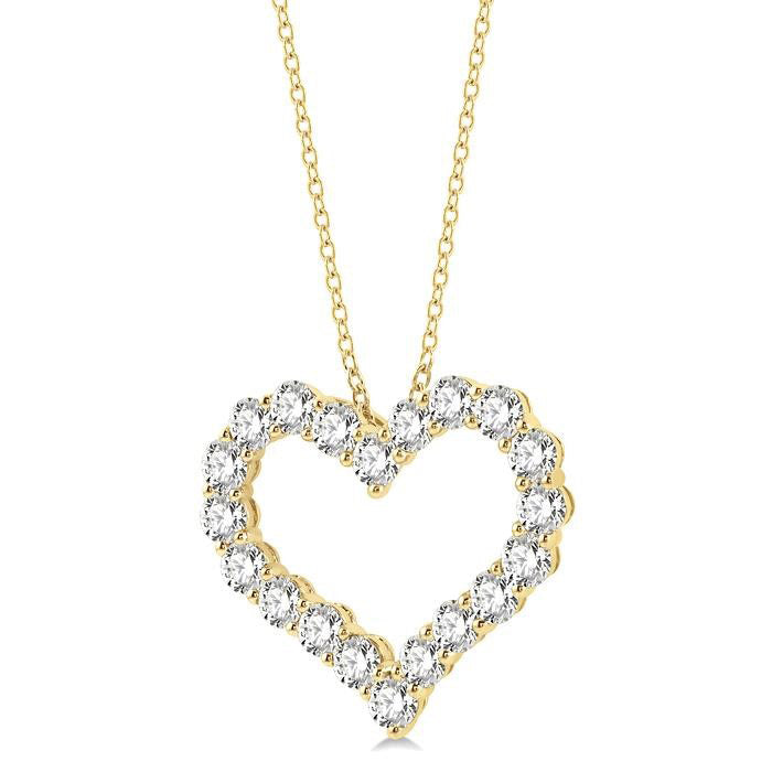 Noblesse Orion Heart Shape Diamond Fashion Pendant