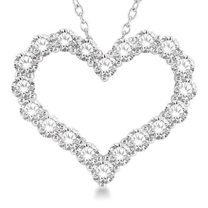 Regalia Lustre Heart Shape Diamond Fashion Pendant