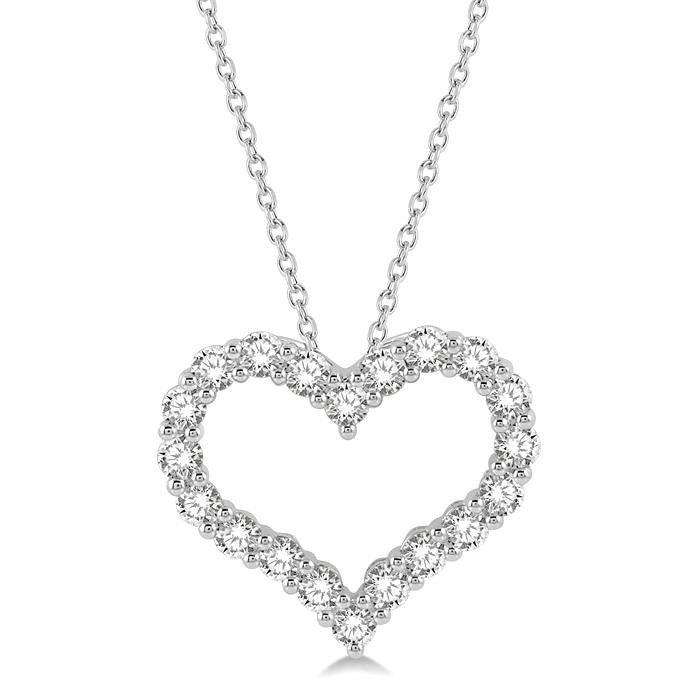 Thistle Juno Heart Shape Diamond Fashion Pendant