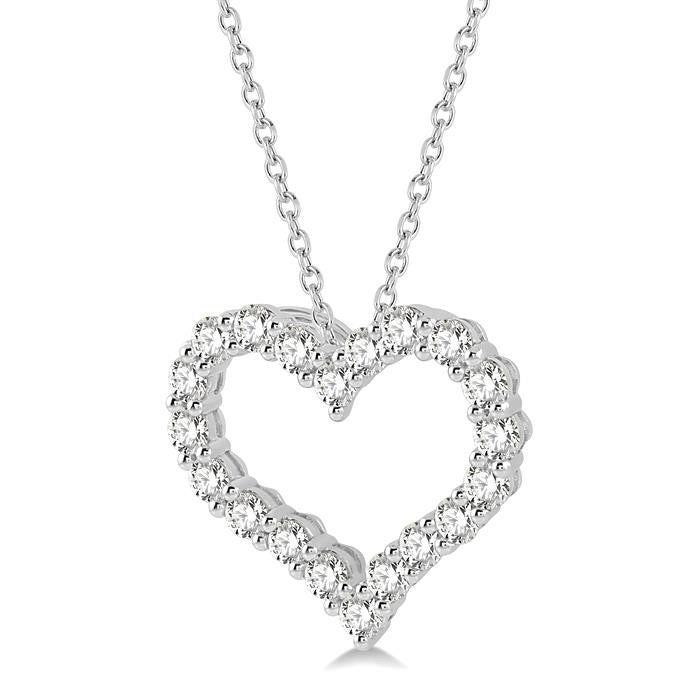 Thistle Juno Heart Shape Diamond Fashion Pendant
