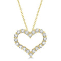 Peregrine Clover Heart Shape Diamond Fashion Pendant