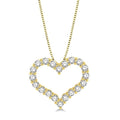 Frost Ophelia Heart Shape Diamond Fashion Pendant