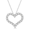 Aria Wren Heart Shape Diamond Fashion Pendant