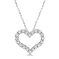 Sabine Willow Heart Shape Diamond Fashion Pendant
