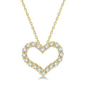 Yarrow Evergreen Heart Shape Diamond Fashion Pendant