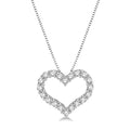Celestia Juniper Heart Shape Diamond Fashion Pendant