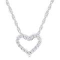 Ultramarine Jubilee Heart Shape Diamond Fashion Pendant