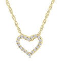 Jubilee Cinder Heart Shape Diamond Fashion Pendant