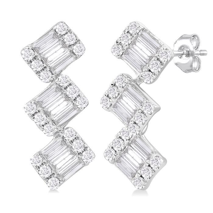 Fusion Diamond Earrings