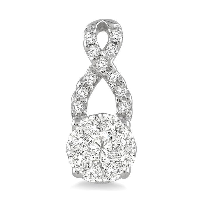 Round Shape Shine Bright Diamond Earrings