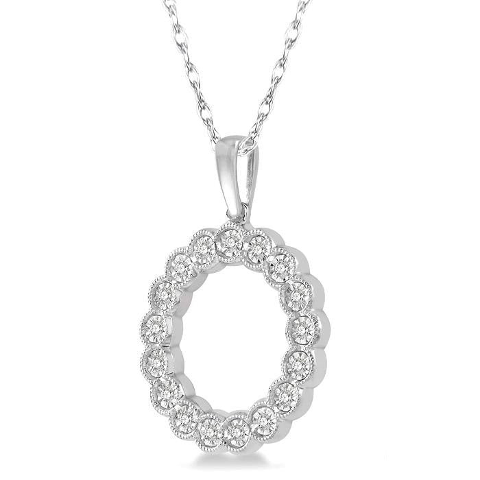Quorra Circle Diamond Fashion Pendant