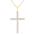 Rhea Tivoli Cross Diamond Fashion Pendant