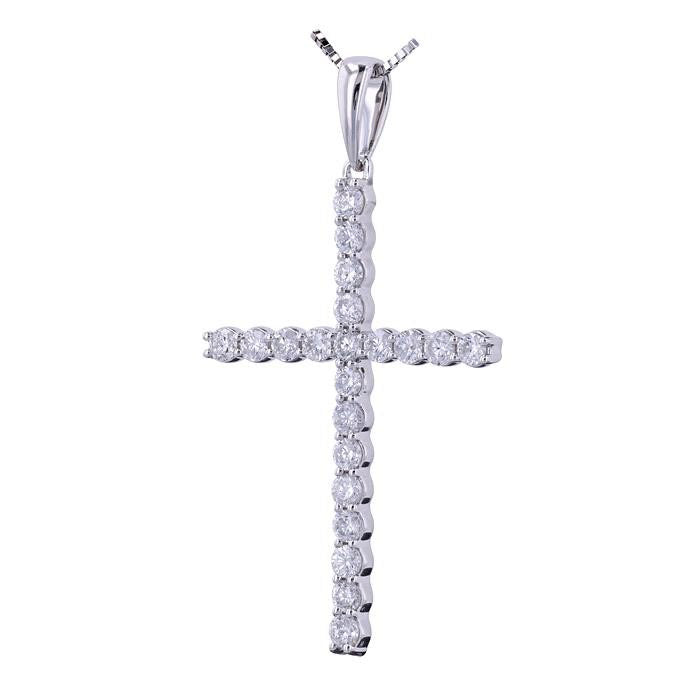 Perseus Brisa Cross Diamond Fashion Pendant