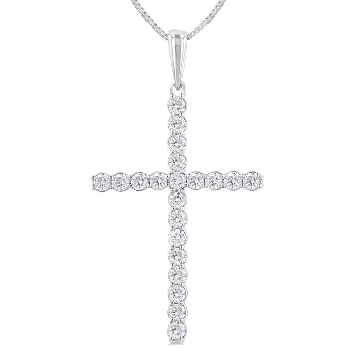Perseus Brisa Cross Diamond Fashion Pendant