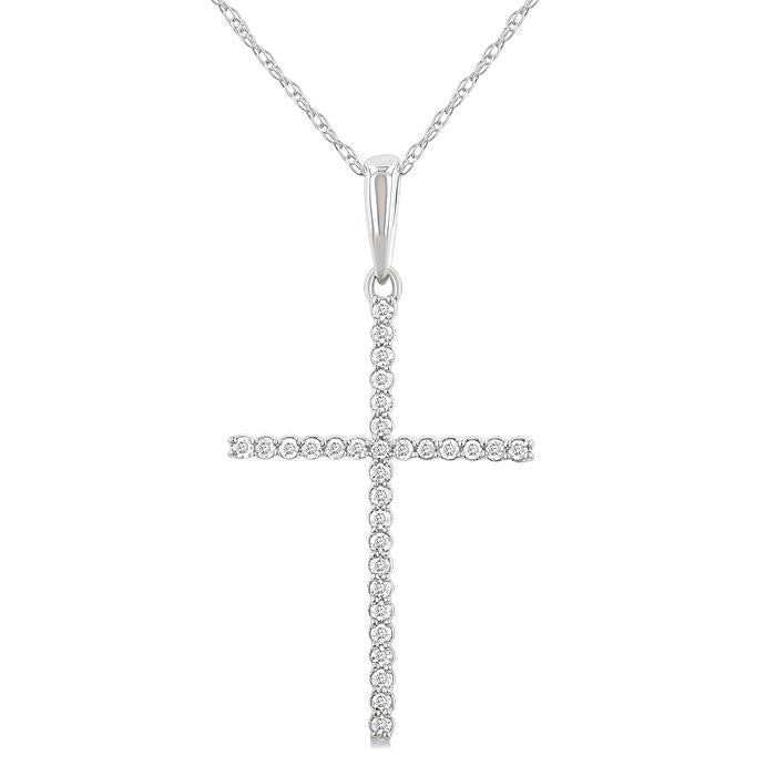 Nova Clover Cross Diamond Fashion Pendant