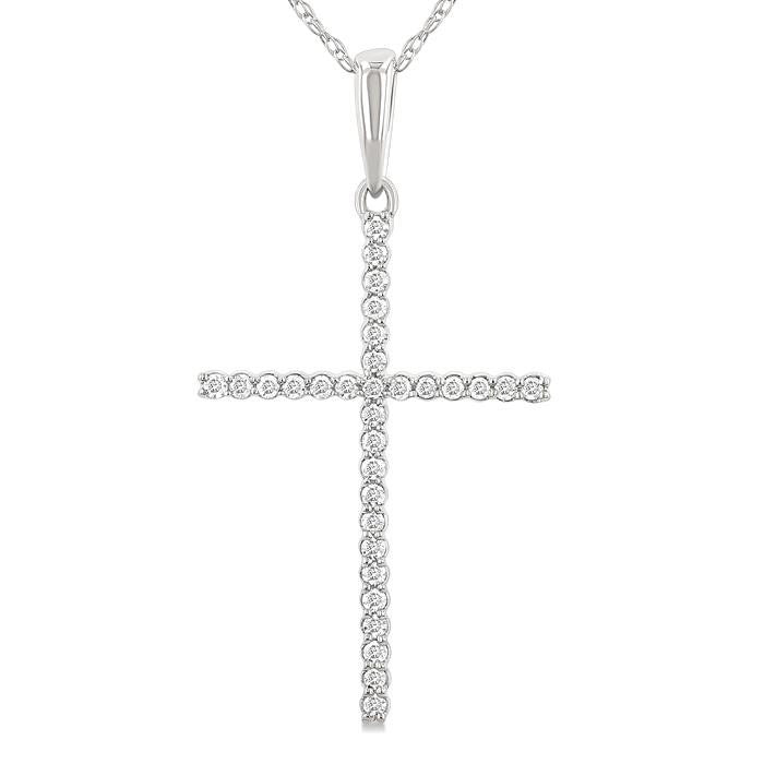 Nova Clover Cross Diamond Fashion Pendant