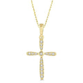Maia Bellona Cross Petite Diamond Fashion Pendant