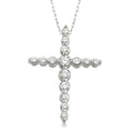 Journey Cross Diamond Fashion Pendant