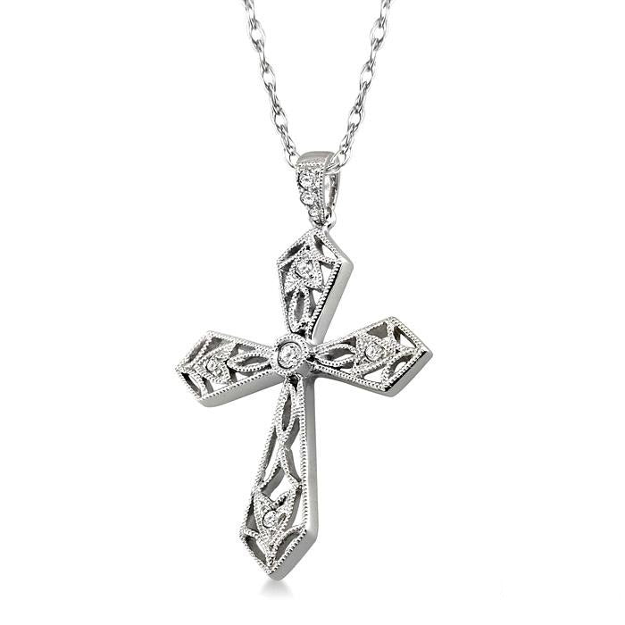 Cross Diamond Fashion Pendant