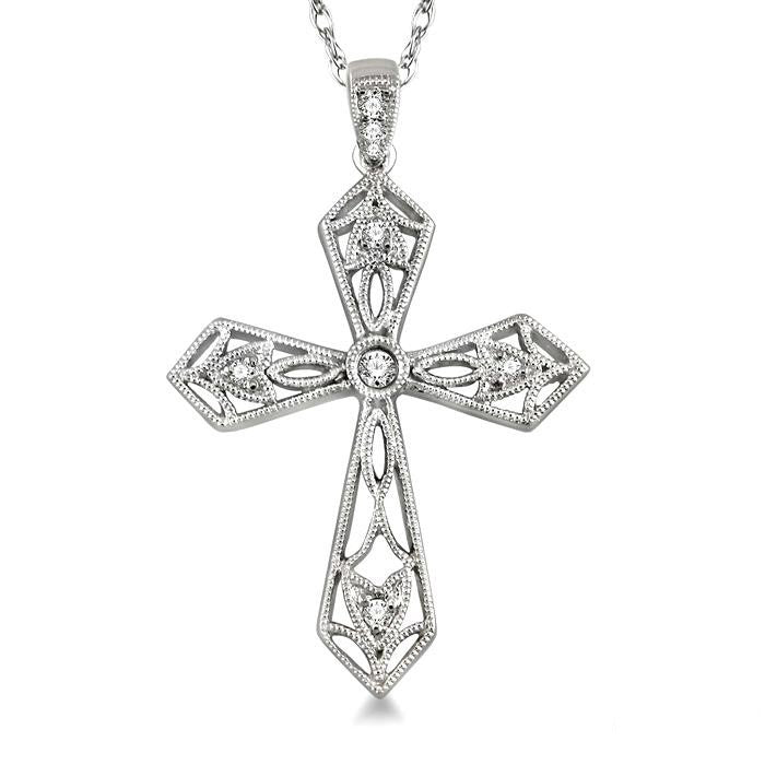 Cross Diamond Fashion Pendant