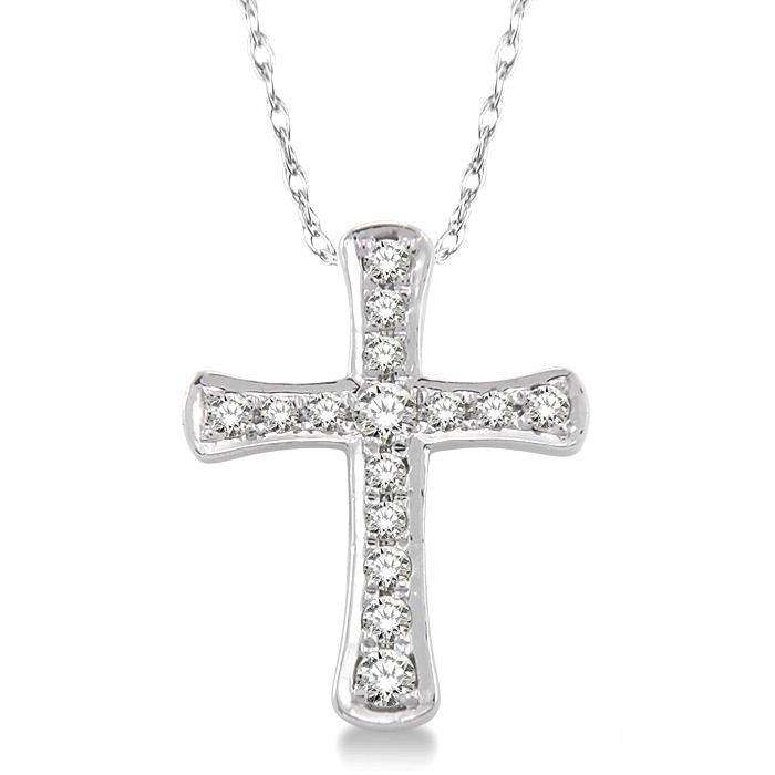 Prairie Isolde Cross Diamond Fashion Pendant