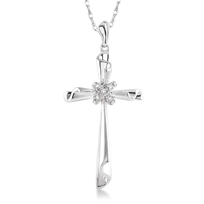 Cross Diamond Fashion Pendant