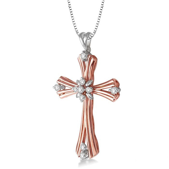Cross Diamond Fashion Pendant