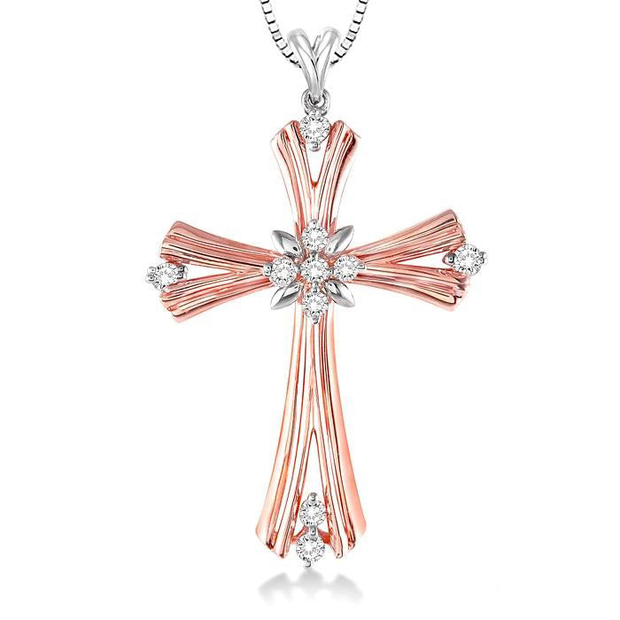 Cross Diamond Fashion Pendant