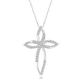 Celestia Sonata Cross Diamond Fashion Pendant
