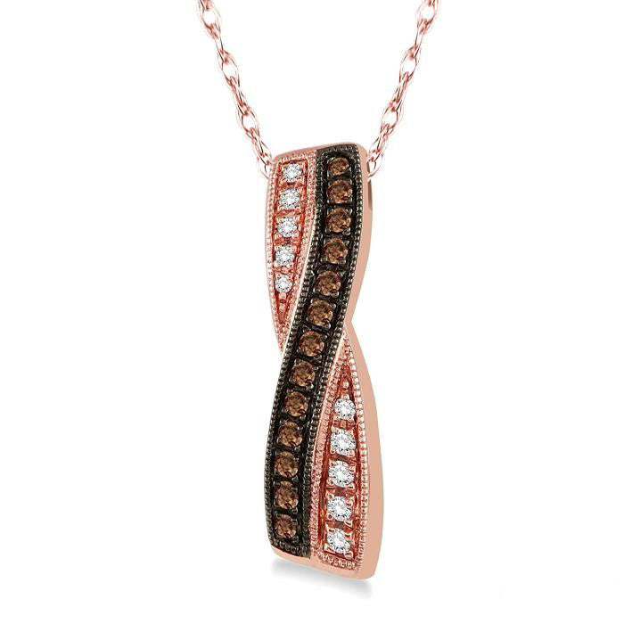 Champagne Diamond Fashion Pendant