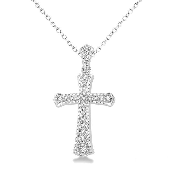 Cross Diamond Fashion Pendant