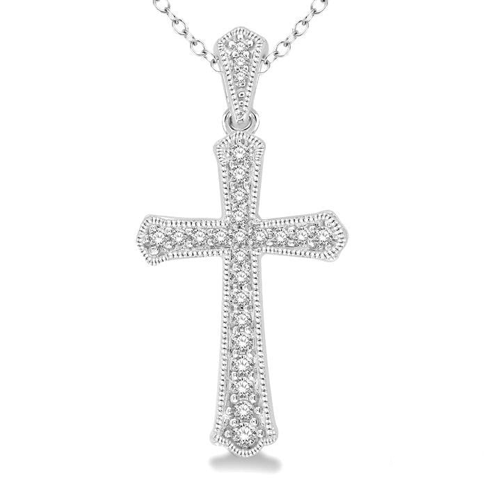 Cross Diamond Fashion Pendant
