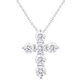 Bellona Aquila 6 Stone Cross Diamond Fashion Pendant