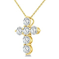 Whisper Perseus 6 Stone Cross Diamond Fashion Pendant
