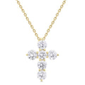 Yarrow Seraph 6 Stone Cross Diamond Fashion Pendant