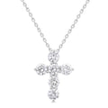 Laurel Nimbus 6 Stone Cross Diamond Fashion Pendant