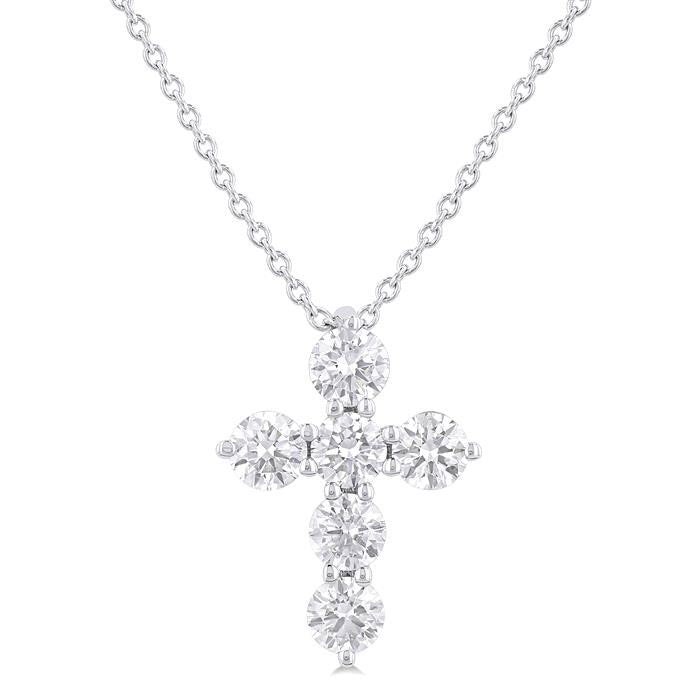 Seraph Haven 6 Stone Cross Diamond Fashion Pendant