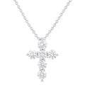 Lustre Lyric 6 Stone Cross Diamond Fashion Pendant