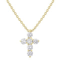Zenith Bellona 6 Stone Cross Diamond Fashion Pendant